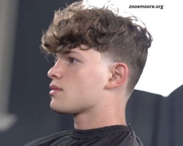 Blowout low taper fade curly hair